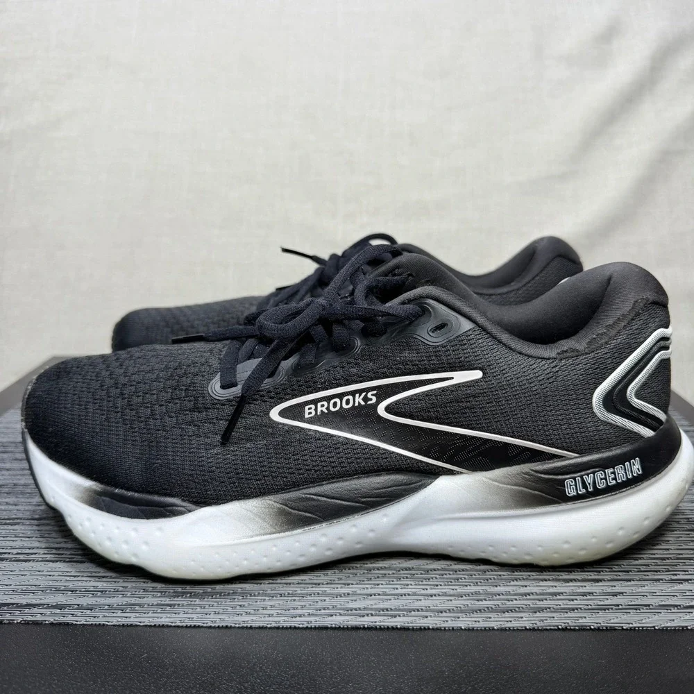 Brooks Glycerin 21 Shoes - Mens 8 - Black Running 1104191D090 Athletic